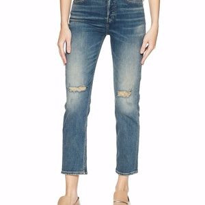 Women's Calvin Klein High Rise Straight Jeans